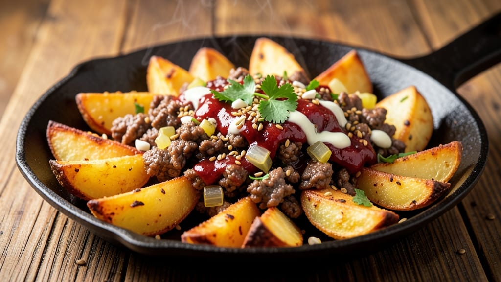 Beef And Potato Tacos Recipe: Smoky Cumin-Kissed Crunch With Spiced Meat