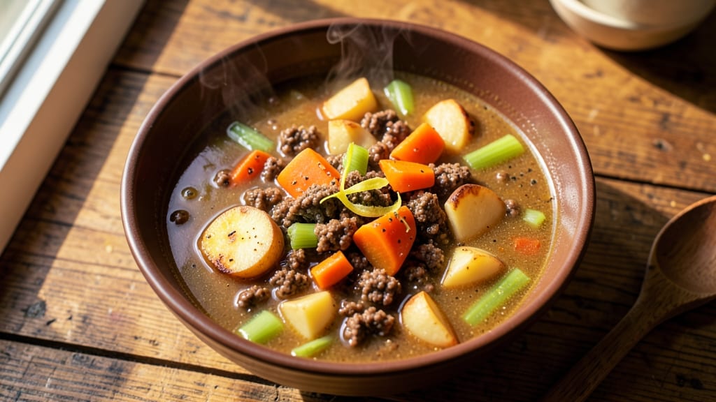 Beefy Potato Soup Recipe: Hearty Steakhouse Flavor Without the Crowd