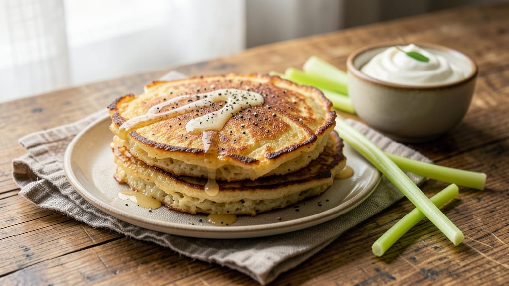 Amish Potato Pancakes Recipe: Crispy Celery Crown Over Creamy Nutmeg Bliss