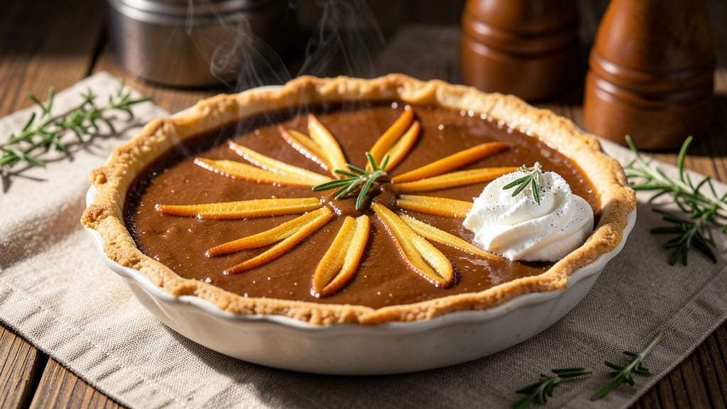 Sweet Potato Pie Recipe With Ginger: Ginger-Kissed Crust and Spiced Custard Bliss