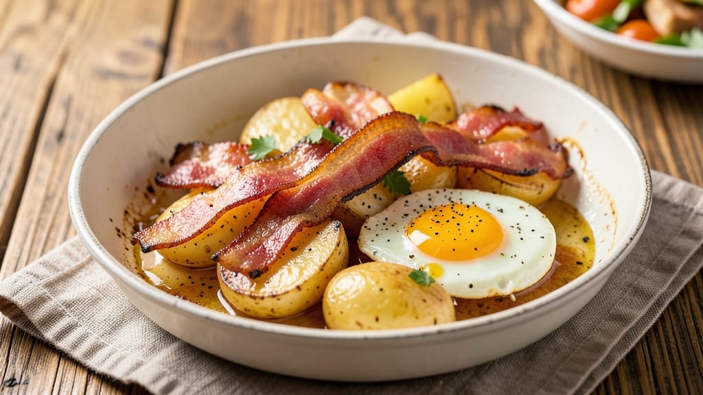 Bacon Egg Potato Recipe: Crispy Breakfast Hash in One Pan