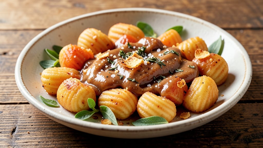 Sweet Potato Gnocchi With Brown Butter And Sage Recipe: Pillowy Dumplings in Nutty Sage Brown Butter