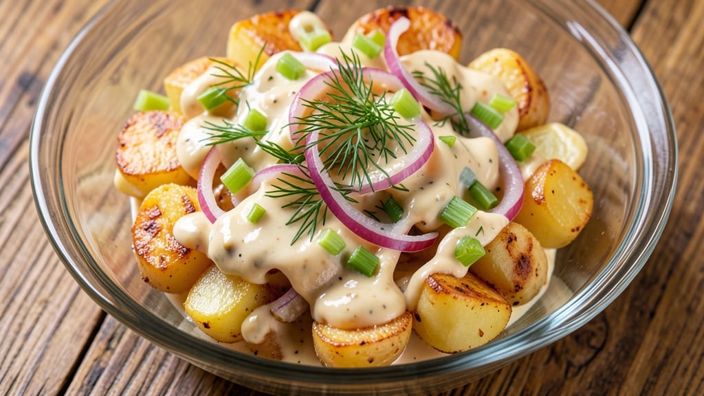 Aldi Potato Salad Recipe: Bold Mayo, Mustard, and Crispy Celery Twist