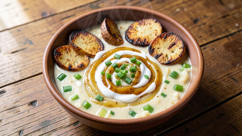 Atlanta Bread Company Potato Soup Recipe: Celery Crown Crunch Over Creamy Mustard Bliss