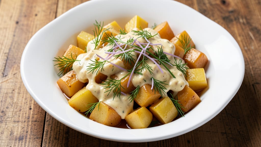 Awesome Potato Salad Recipe: Bold Mustard-Vinegar Zing With Crunchy Add-Ins