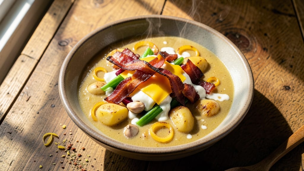 Bear Creek Loaded Potato Soup Recipe: Smoky Bacon Crunch Over Creamy Cheese Bliss