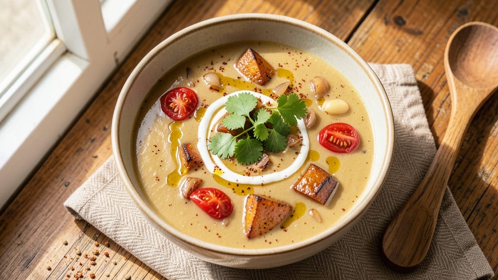 Sweet Potato and Tomato Soup Recipe: Velvety Spiced Blend With Earthy Depth