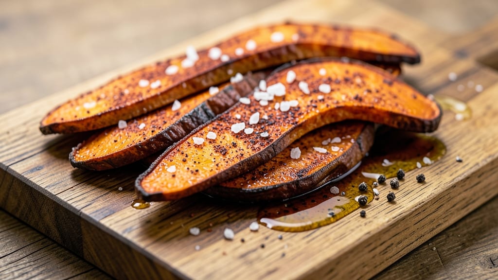 Sweet Potato Planks Recipe: Charred Edges and Caramelized Sweetness