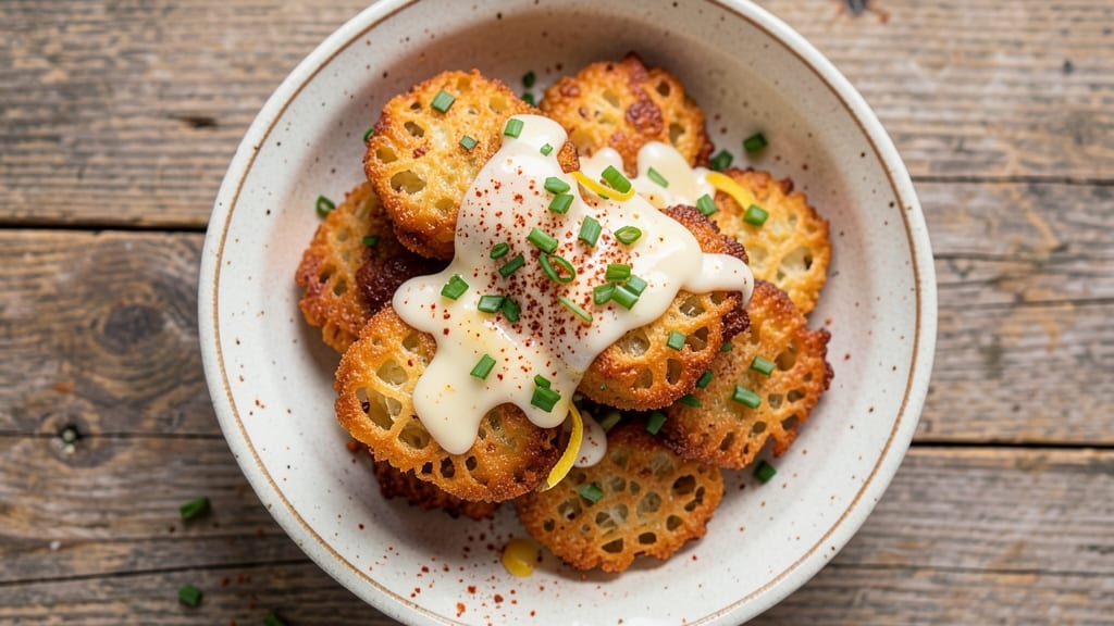 Baked Potato Fritters Recipe: Golden Crunch With Creamy Centers