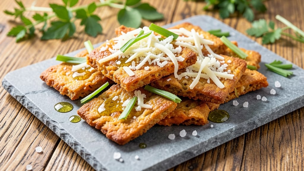 Sweet Potato Cheese Crackers Recipe: Crunchy Celery Crown Over Nutty Cheese Bliss