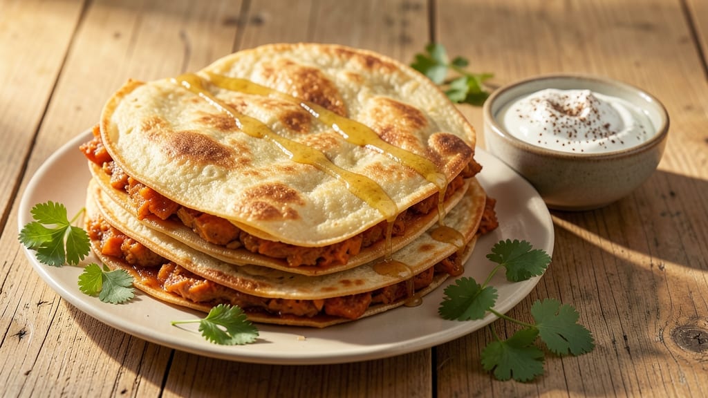 Sweet Potato Stuffed Paratha Recipe: Flaky Layers With Warm Spiced Filling