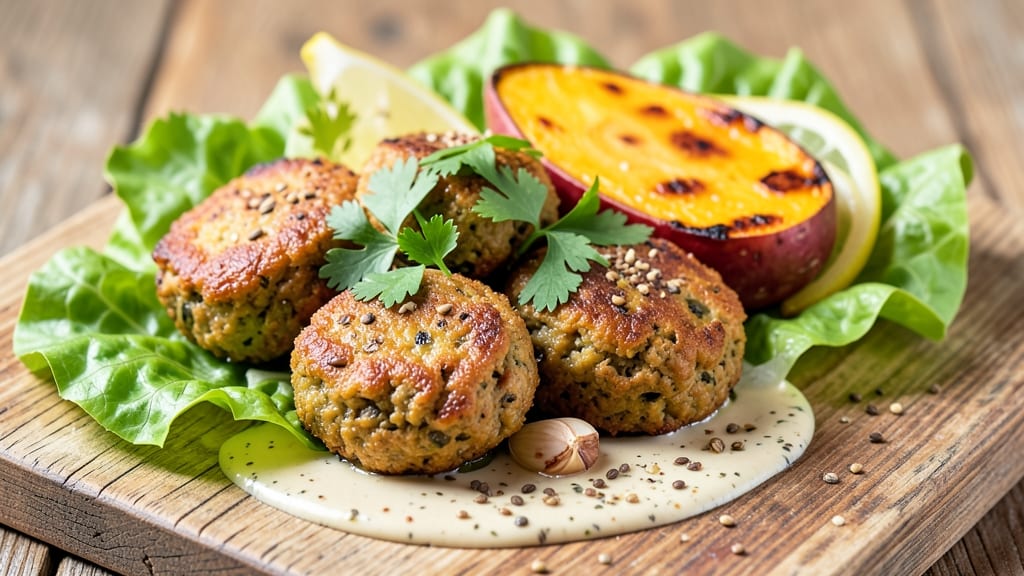 Sweet Potato and Chickpea Falafel Recipe: Crispy-Outside, Hearty Vegan Bites
