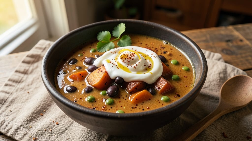 Sweet Potato Chili Soup Recipe: Smoky-Spiced Warmth in One Pot