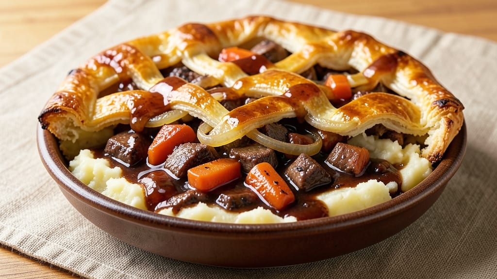 A1 Steak Sauce Potato Pie Recipe: Smoky-Sweet Filling with Buttery Celery Crown