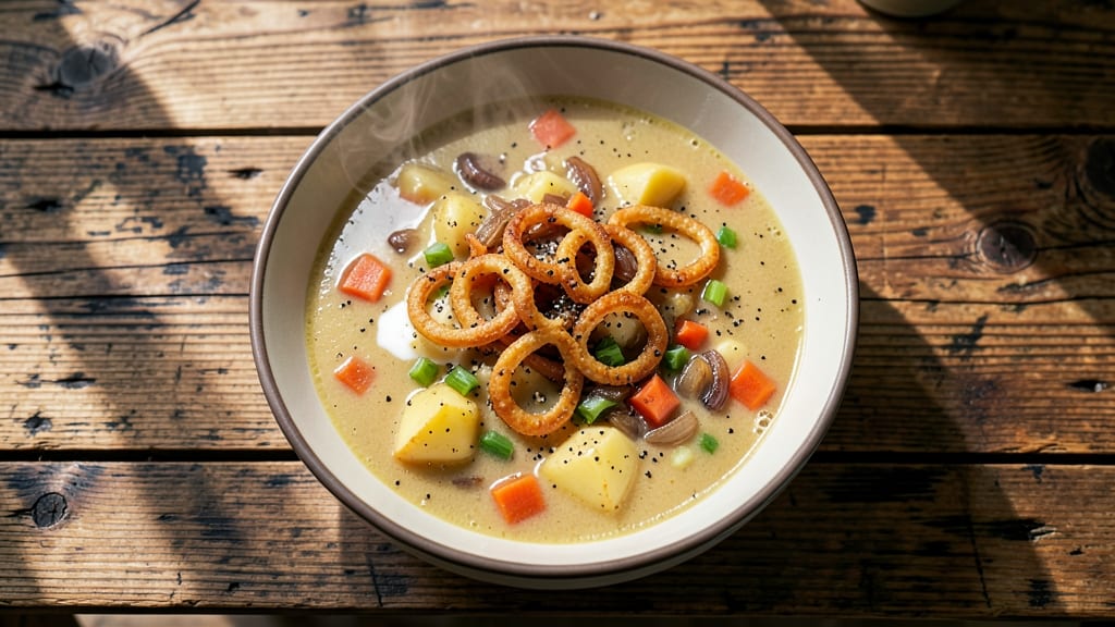 Amish Potato Soup With Rivels Recipe: Homestyle Dumplings in Every Spoonful