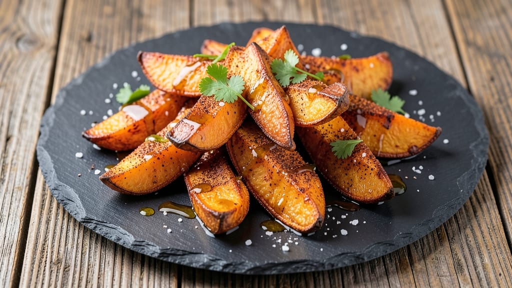 Spicy Sweet Potato Wedges Recipe: Crispy-Outside, Smoky-Spice Core