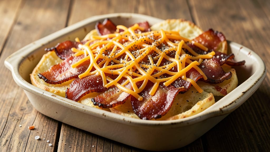 Bacon Potato Skins Recipe: Smoky Crisp Edges and Gooey Cheese Magic