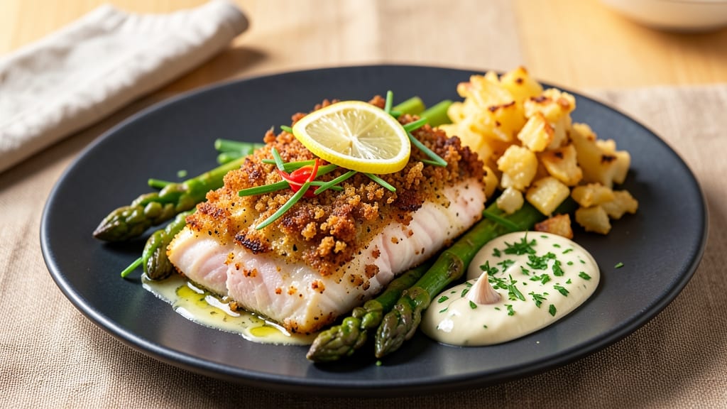 Baked Potato Crusted Cod Recipe: Crispy Shell, Silky Fish Inside