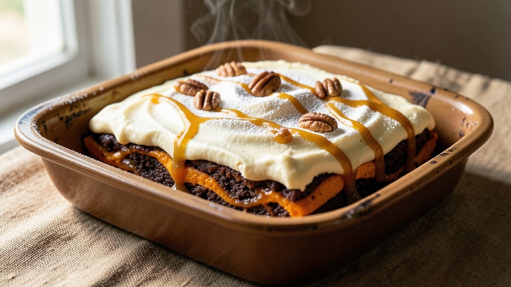 Sweet Potato Cheesecake Brownies Recipe: Fudgy Layers with Spiced Sweetness