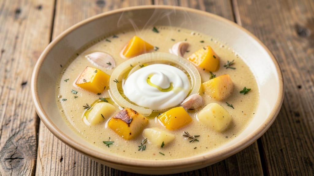 Sweet Peppers and Deli Potato Soup Recipe: Smoky Roasted Depth in One Pot