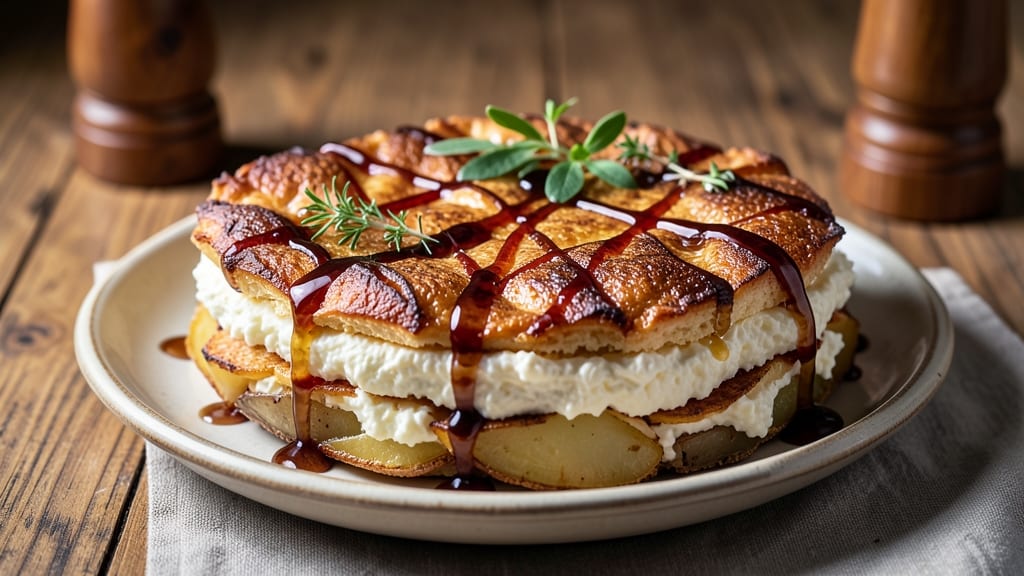Balsamic Potato Torte Recipe: Sweet-Tangy Layers with Crispy Top