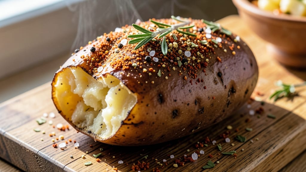 Baked Potato Seasoning Rub Recipe: Smoky Garlic-Paprika Blend for Crispy Skin