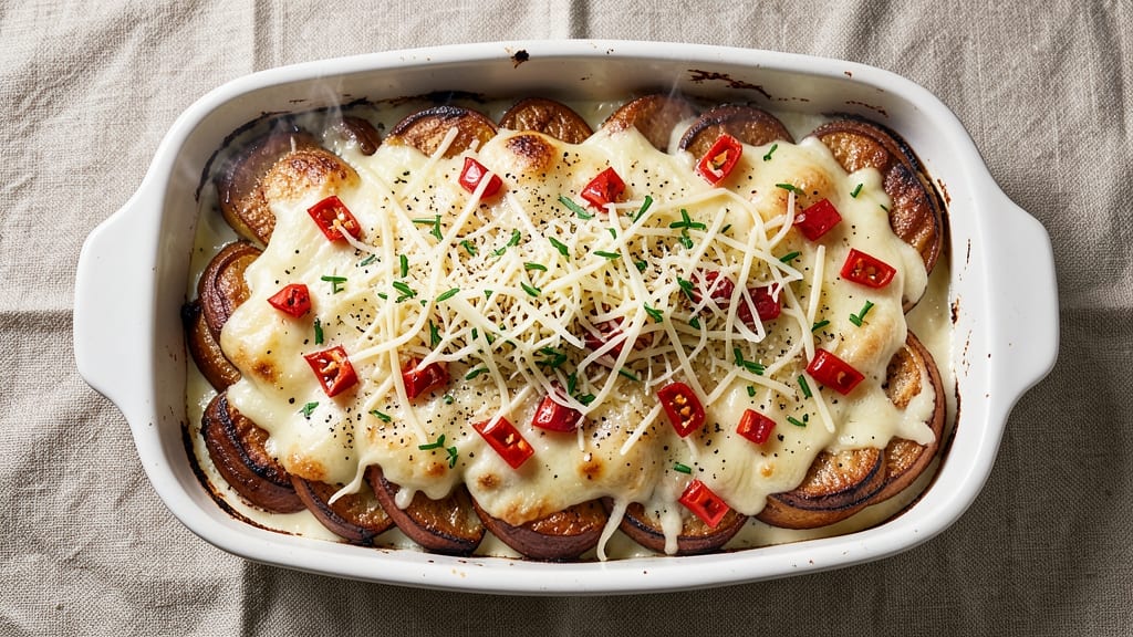 Baked Potato Gratin Recipe: Golden Crust Meets Velvety Cheese Layers