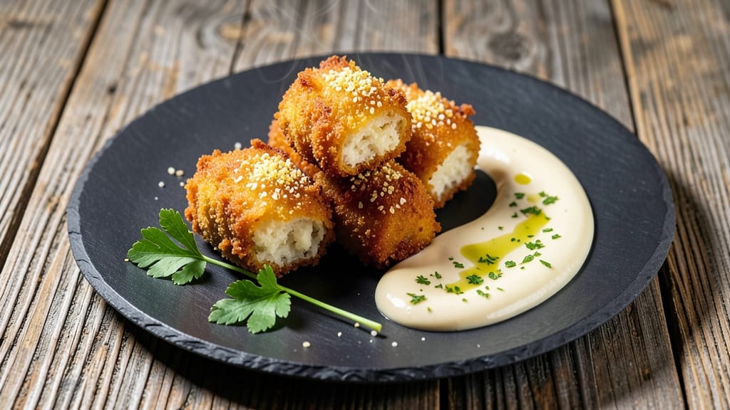 Vegan Potato Croquettes Recipe: Crispy Golden Bites With Herby Filling