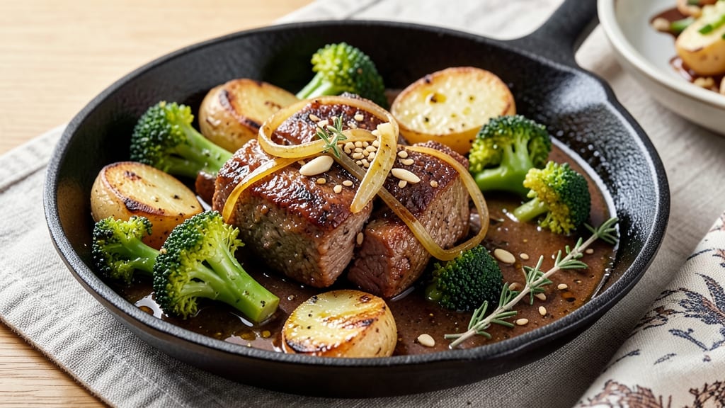 Beef Broccoli and Potato Recipe: Hearty One-Pot with Savory Umami Depth