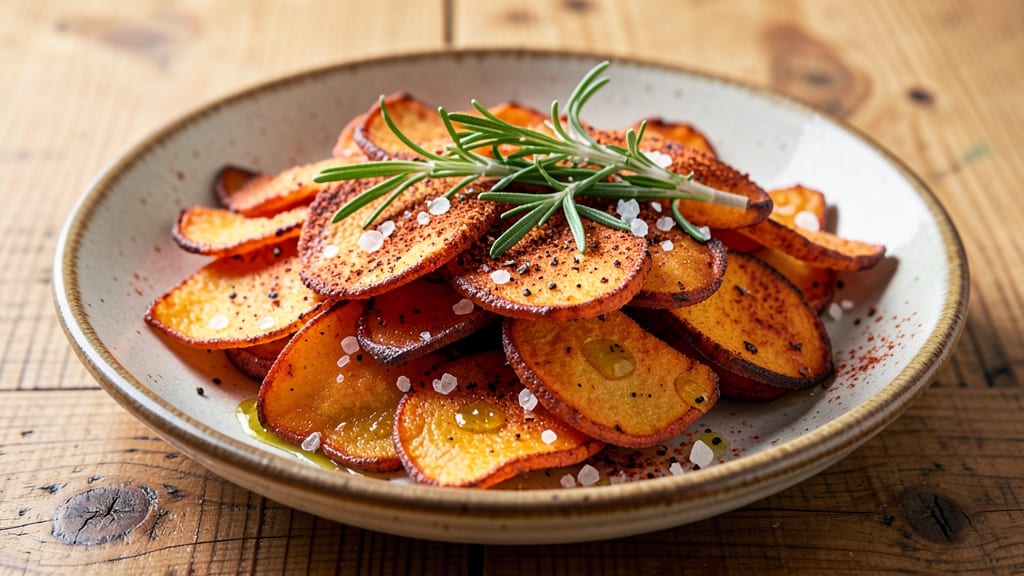 Sweet Potato Chips Recipe UK: Crunchy Bites with Spiced Perfection