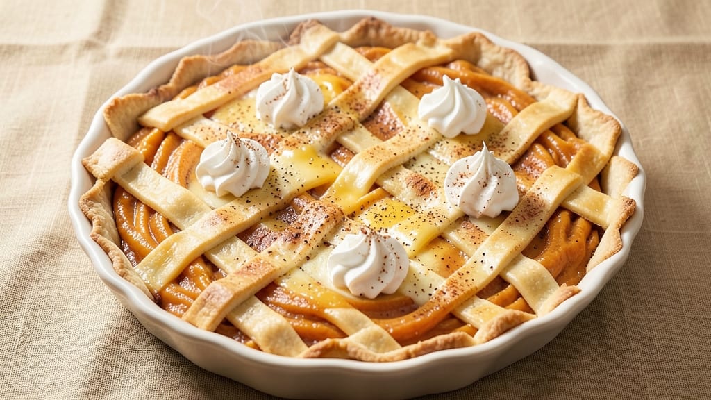 Sweet Potato Cheese Pie Recipe: Spiced Crust Meets Velvety Filling Bliss