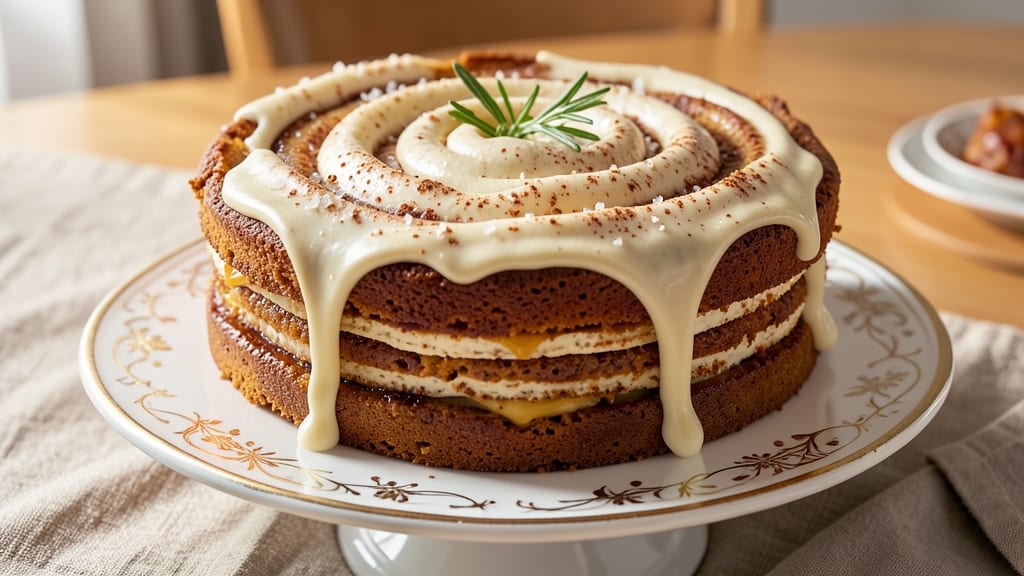 Sweet Potato Cinnamon Roll Cake Recipe: Spiced Swirl Heaven in One Pan