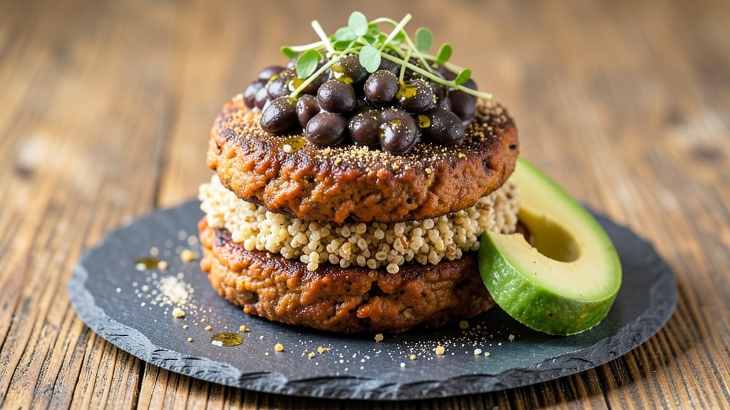 Sweet Potato Black Bean Quinoa Burger Recipe: Hearty Vegan Bites With Crispy Edges