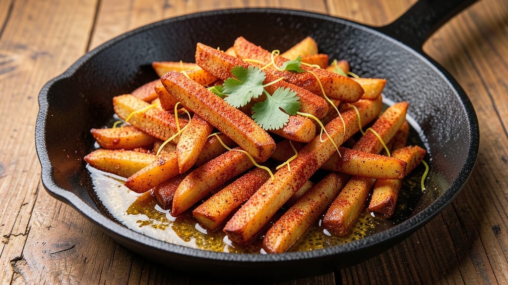 Spicy Potato Fry Recipe: Smoky Paprika Crunch With Zesty Kick