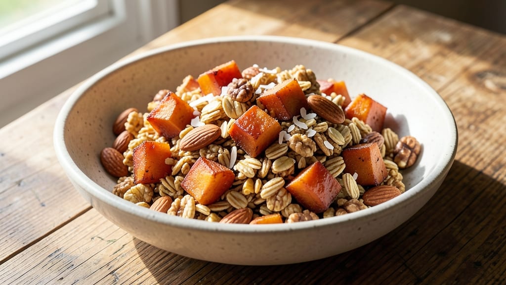 Sweet Potato Granola Recipe: Nutty-Caramel Crunch for Breakfast or Snacks
