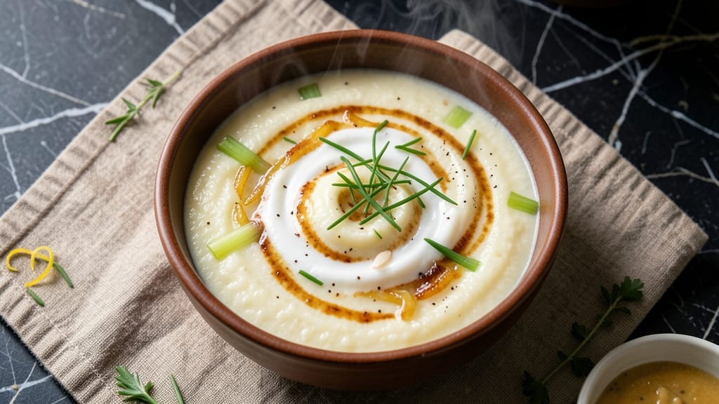 Bear Creek Creamy Potato Soup Recipe: Velvety Silky Texture With Celery Crown Crisp