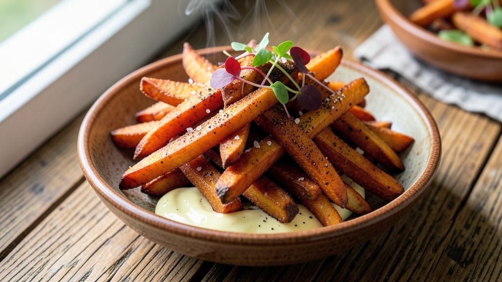 Sweet Potato Fries Recipe UK: Crispy, Paper-Thin Perfection in 20 Minutes