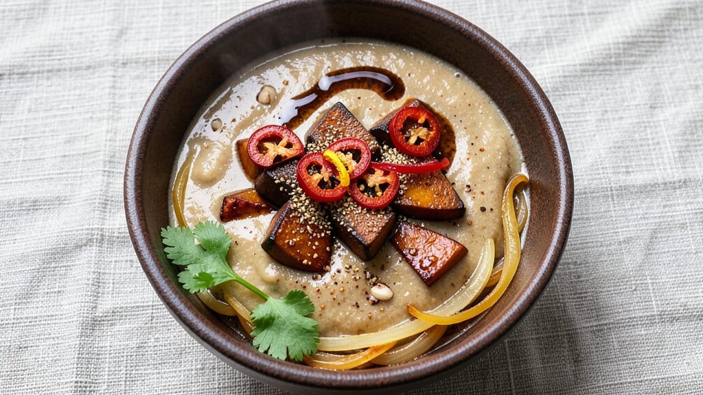 Sweet Potato Chipotle Soup Recipe: Smoky-Spiced Velvety Bowl With Crunchy Topping