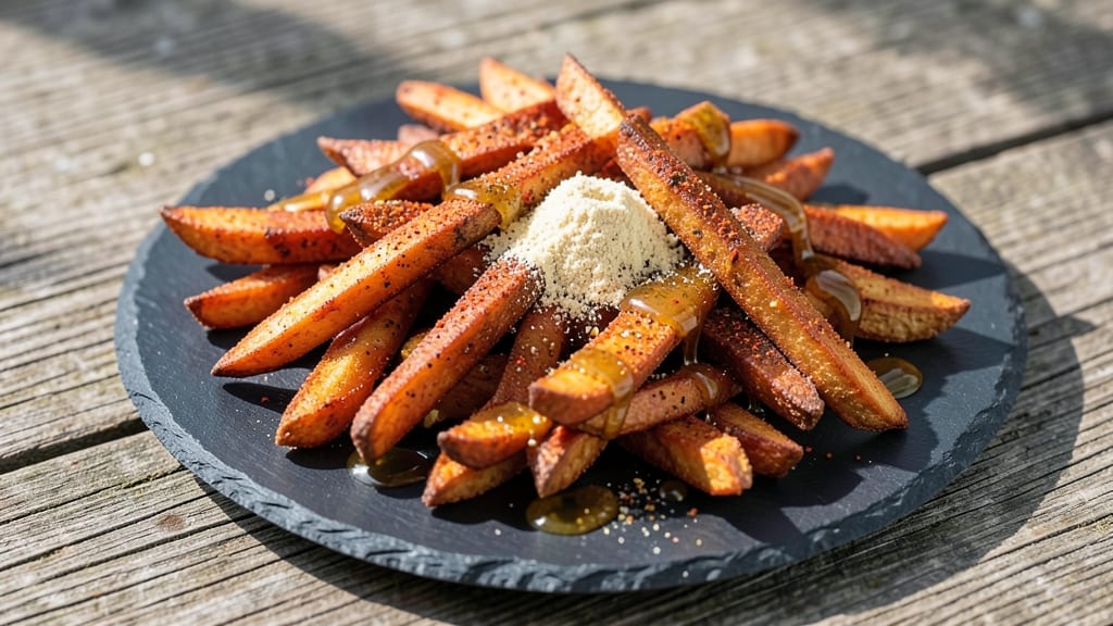 Spicy Sweet Potato Fries Recipe: Air-Crisped Heat With Crunchy Edges